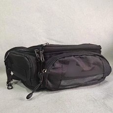 RS267 바이크 힙색 라이딩 장비 가방 공구집 캐주얼 라이더 모터스포츠 멀티 힙색, 블랙