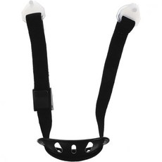 POPETPOP 풋볼친스트랩 헬멧턱끈 미식축구턱끈 건설 및 스포츠 보호 장비를 위한 조절식 하드햇 턱 스트랩과 컵 범용 교체 안전 헬멧 스트랩 길이 15.94인치, Black