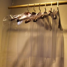 服裝店用透明加厚半身防塵罩, 1個, 5個裝 加厚30絲 ,55*36cm 男士半身