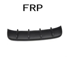 탄소 섬유 FRP 탄소 섬유 리어 범퍼 배기 디퓨저 립 마세라티 르반테 S 스포츠 베이스 스포츠 유틸리티 4, 01 FRP Matte Black