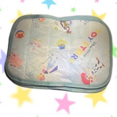 Disney Pixar 兒童涼感透氣枕巾 米奇米妮玩具總動員圖案 27x39cm 50x35cm, 涼感玩具總動員50×35cm