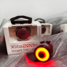 엔피트닉스 Xlite 200K / 카본 스마트 자전거 후미등, 1개