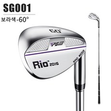 PGM 샌드웨지 56도 60도 아이언 SW 어프로치 SG001, 여성 오른손 보라색