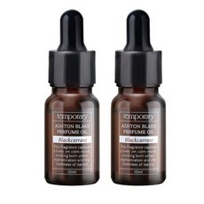 템포러리 애쉬튼 블레이크 밤쉘 퍼퓸 오일, 2개, 10ml