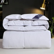 구스다운이불 구스다운이불세트 4계절구스다운이불 계절 구스다운 오리 이불 따뜻하고 편안한 코튼 퀼트 킹 퀸 풀 사이즈 호텔 겨울 던지기 담요, Style-i