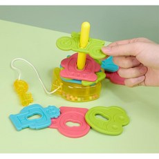 돌아기선물 소근육 두뇌발달 도형꿰기 장난감 블록 13개월 첫돌 모양맞추기, 1개