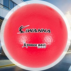 PU 피구공 4호 21cm 레드 스포츠용품 순발력 구기운동 단체게임 운동회피구공 피구공발리볼