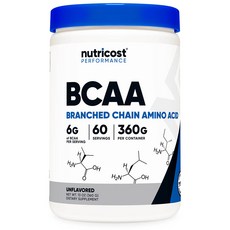 뉴트리코스트 BCAA 무맛, 1개, 360g