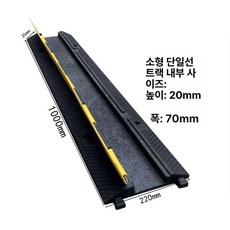실외 전선 덮개 PVC, 강화형 소형 1선 슬롯직경20x70mm, 1개