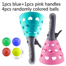 탱탱볼 구멍공 공굴리기 문볼 말랑공 빅볼 스퀴즈볼, China Mainland, PJQ 1blue1pink