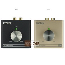 Fostex PC100USB-HR2 USB DAC 耳機擴大器, 黑色