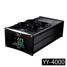 호환 YYAUDIO HiFi 오디오 잡음 AC 전원 필터 전원 컨디셔너 정수기 EU 콘센트 스트립으로 서지 보호, [01] YY-4000