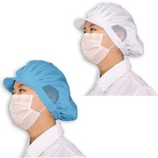 MK 제전방진모자 여성모자 남성모자 화이트 스카이블루 네이비, 여자모자, L, 1개