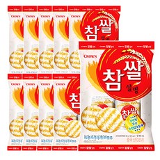 크라운 참쌀 설병, 128g, 10개