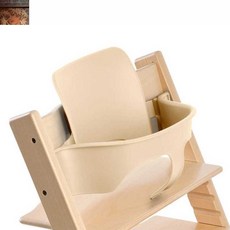 유아 하이 체어 등받이 디너 플레이트 유아식 의자, 무광택 흰색 원본 무광택 표면