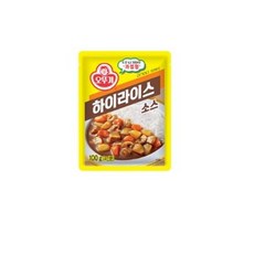 오뚜기 하이라이스 소스, 100g, 13개