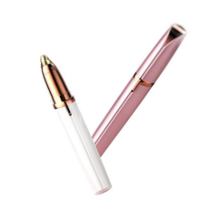 전동제모기 다용도 전동 눈썹관리제모기 팔 다리 손가락 정리기, 로즈핑크