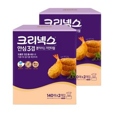 유한킴벌리 크리넥스 3겹 뽑아쓰는 키친타올 140매x2개입 4팩 휴지 화장지, 140매, 4박스