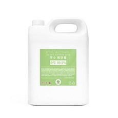 소독용 에탄올 무수에탄올 99.9 프리미엄급 손소독제 손세정제 재료 4L, 1개