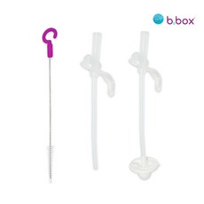 비박스 스스로 첫 빨대컵 교체용 빨대 + 세척 브러쉬 세트, 단품, 1세트
