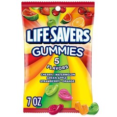 LIFE SAVERS PepOMint 하드 캔디 페퍼민트 블루 백 개별 포장 177.2g6.5온스 237694