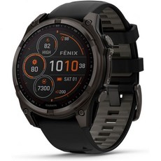 밀리터리 워치 밴드 아웃도어 시계줄 Garmin f ēnix® E - 47mm AMOLED 프리미엄 멀티스포츠 GPS 스마트워치 오래 지속되는 배터리 수명 스테인리스 스틸