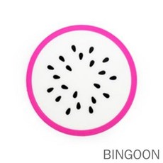 빈군 과일보양 실리콘 컵받침 컵받침세트, 상세표기