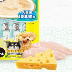 자깡몰 이나바 강아지 닭가슴살&치즈 4개 독