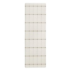 TOWN & COUNTRY BASICS Comfort Plus 윈도우판 격자 무늬 피로 방지 컴포트 매트 주방 매트 스탠딩 데스크 매트 기숙사 방 러그 미끄럼 방지 뒷면