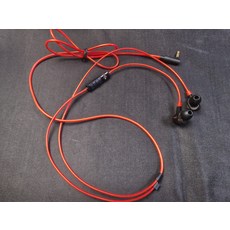 入耳式有線耳機 雙動圈 紅色 3.5mm 帶線控, 如圖所示, 詳情頁內介紹