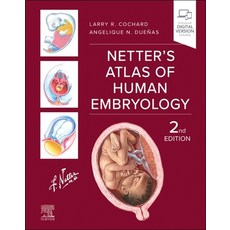 (영문도서) Netter's Atlas of Human Embryology Paperback, Elsevier, English, 9780443117619
