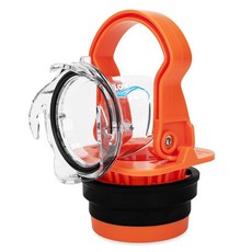 Camco Rhino RV 하수구 어댑터 PRO - 배수 잠금 어댑터가 있는 투명 호스 엘보 인체 공학적 손잡이 및 유연한 포함 (39730), Camco Rhino RV 하수구 어댑터 PRO - 배