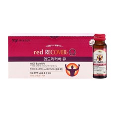 보고 레드 리커버큐 산삼배양근 홍삼 활력 에너지 음료, 50ml, 14개
