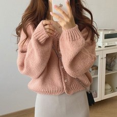 Randomplay 短款毛衣寬鬆短款針織開衫