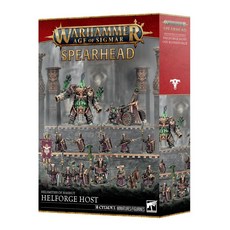 Warhammer Age of Sigmar Helsmiths of Hashut: Helforge Host 先鋒軍:哈蘇特地獄鐵匠:獄鑄軍團 內含14個模型, 1個
