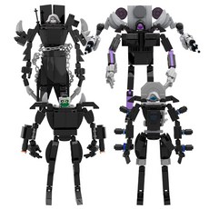 스키비디 토일렛 skibidi toilet 블록 NO.712, NO712, 1개