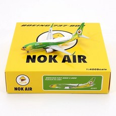 Panda Model Nok Air B737-800 HS-DBR 1:400 泰國皇雀航空合金飛機模型, 1個