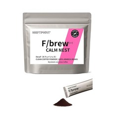 SHIFTPOiNT 곰팡이 없음 커피 F/brew 카페인리스 스틱 가루 2gX14병2주분