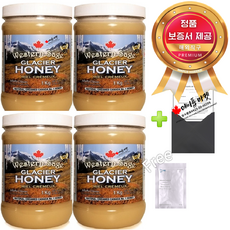캐나다 석청 아이스허니 빙하 꿀 허니 1kg+멀티비타민 정품 웨스턴세이지 캐나다 직배송, 1kg, 4개