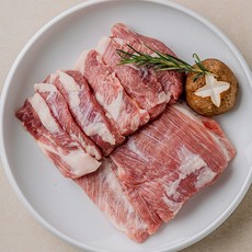 바르돈 국내산 1+ 한돈 냉장 등심덧살(가브리살), 1개, 500g