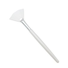 부채꼴 팩 브러쉬 팩붓 모델링 도구 필링 붓 7P, 7개, 화이트