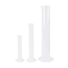 플라스틱 메스실린더 실험 측정 계량기구, 1개, 100ml