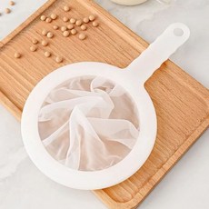메쉬필터 거름망 두유 주방용품 미세, 1개, 그물망 세밀 400목x2개 쉬운 세척