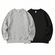 지디오 주니어 맨투맨 2개세트 기모 싱글 남아 여아 공용 라운드넥 티셔츠 긴팔티