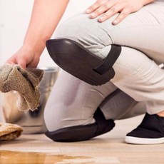 작업공구 EVA RUBBER 재질 작업용 무릎패드 블랙 2PCS 1세트, free, 1개