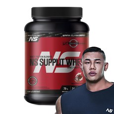 NS 서플릿 웨이 프로틴 밀크초코맛 단백질보충제, 1개, 1000g