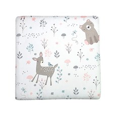 雪倫小舖嬰兒床圍，防撞床圍，防摔床圍，寶寶安全防護必備, 花間熊-一片入