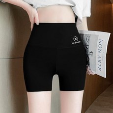 鯊魚皮運動短褲女夏季薄款收腹提臀緊身安全褲