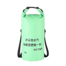 戶外背包水槍套裝 20L 潑水節玩水, 1個, 果綠