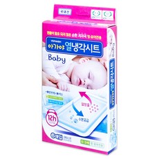 아가야 열냉각시트 순한 저자극 영유아전용 쿨링시트 6매입 국산, 5개, 6개입
